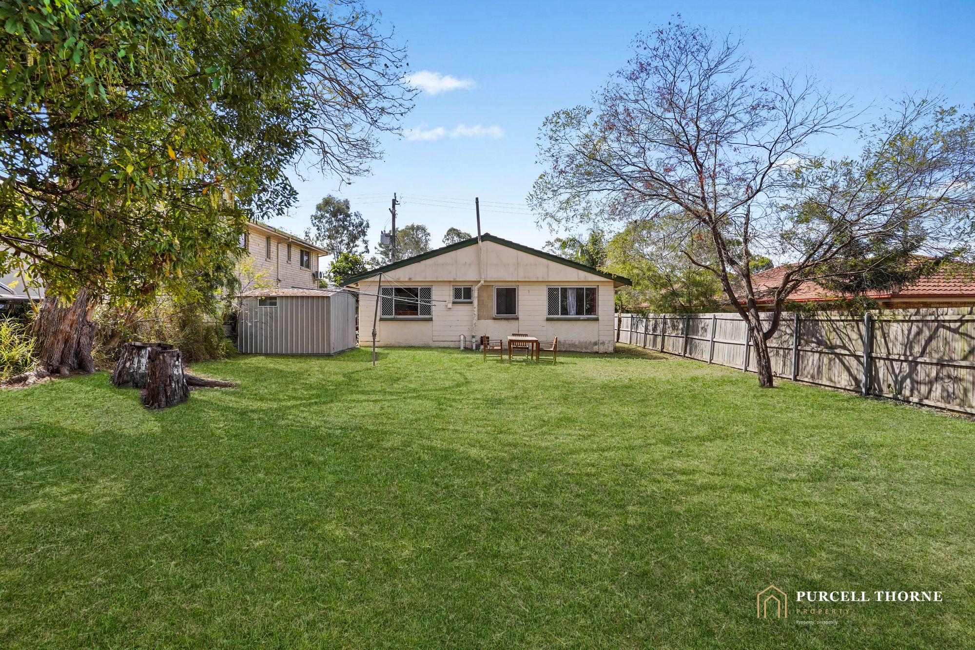Backyard at 74 Smiths Road